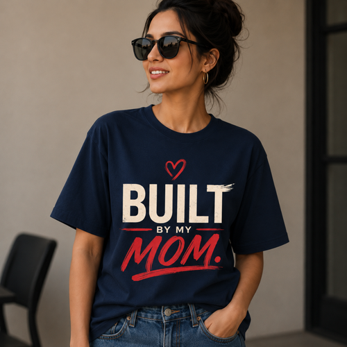 Built by Mom -Regular T shirt