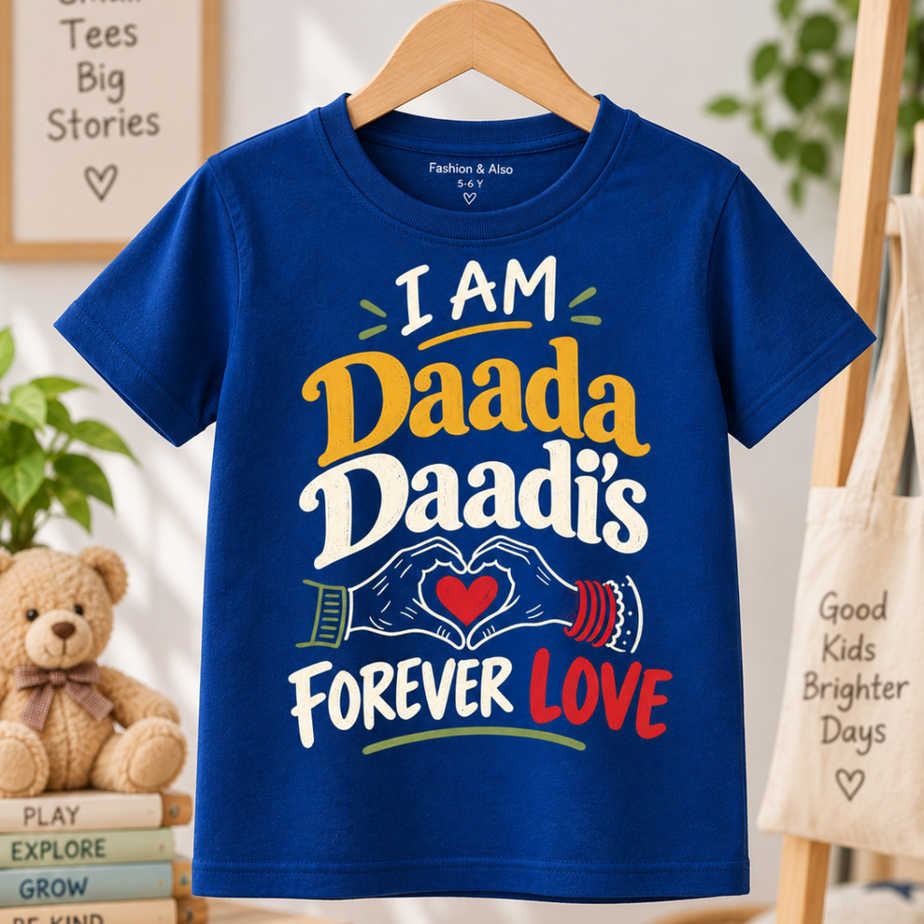 Daada-Daadi Forever Love-Kids T shirt