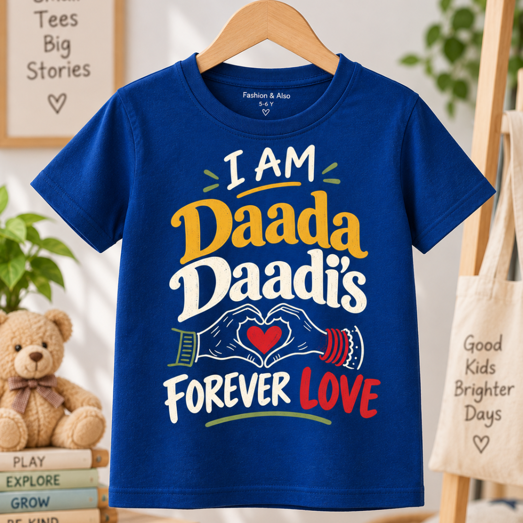 Daada-Daadi Forever Love-Kids T shirt