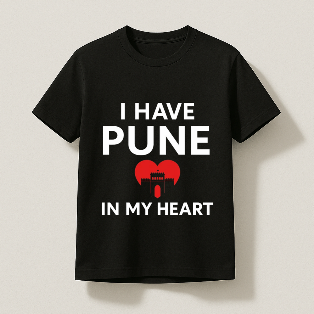 Pune in my Heart T shirt