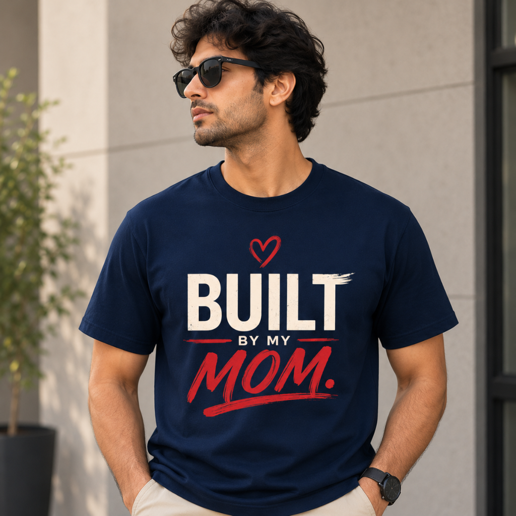 Built by Mom -Regular T shirt