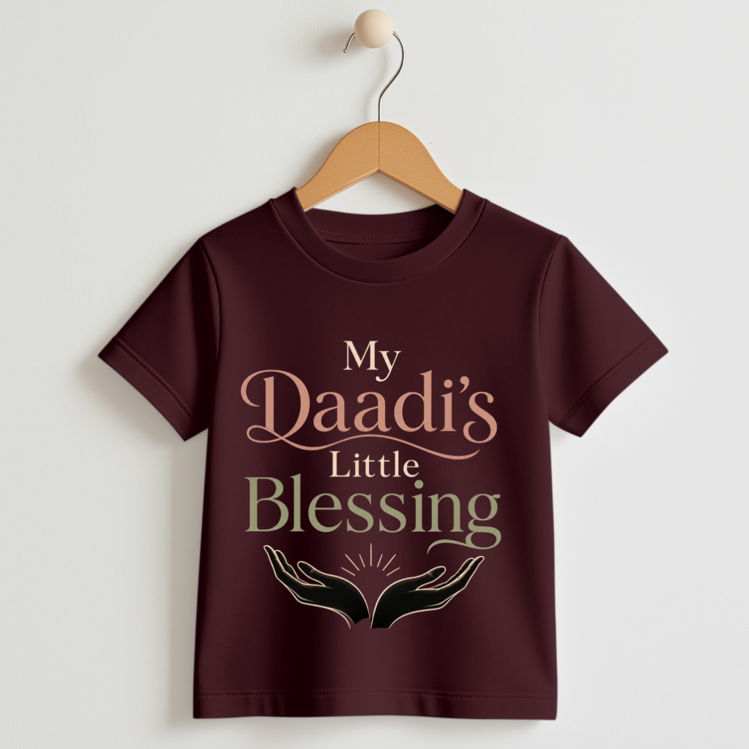Daadi's Blessing Kids T shirt