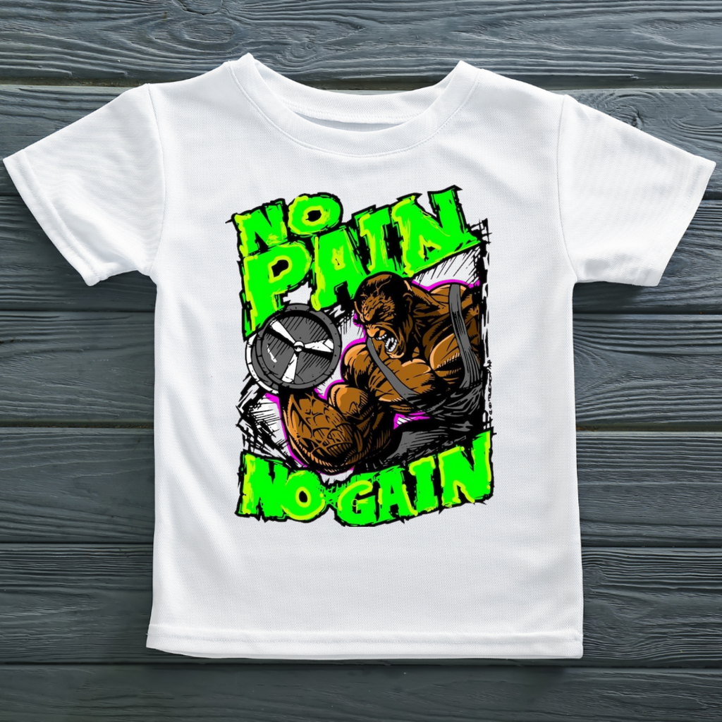 No pain no gain