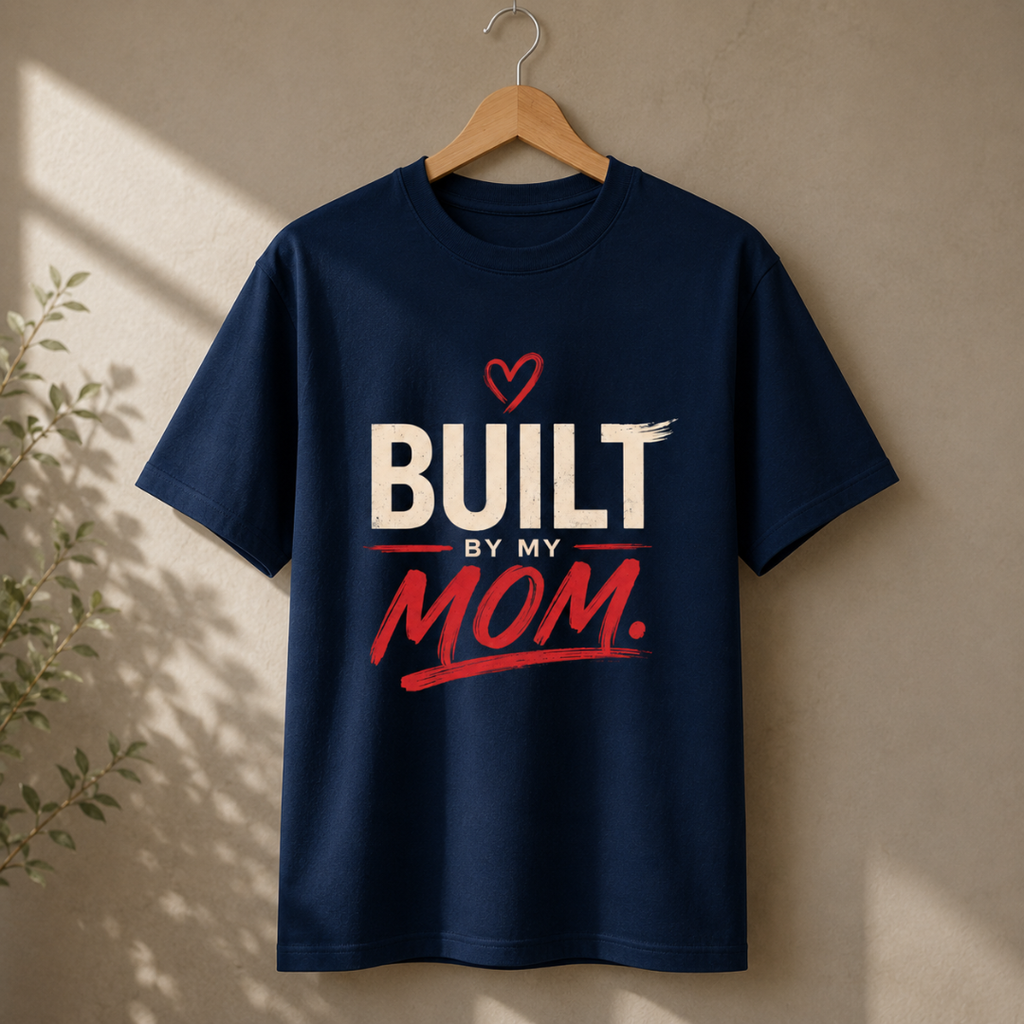 Built by Mom -Regular T shirt