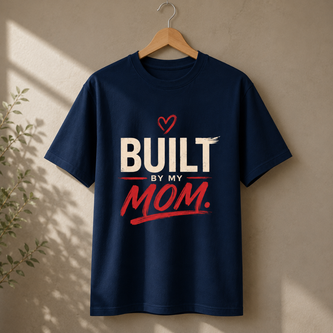 Built by Mom -Regular T shirt