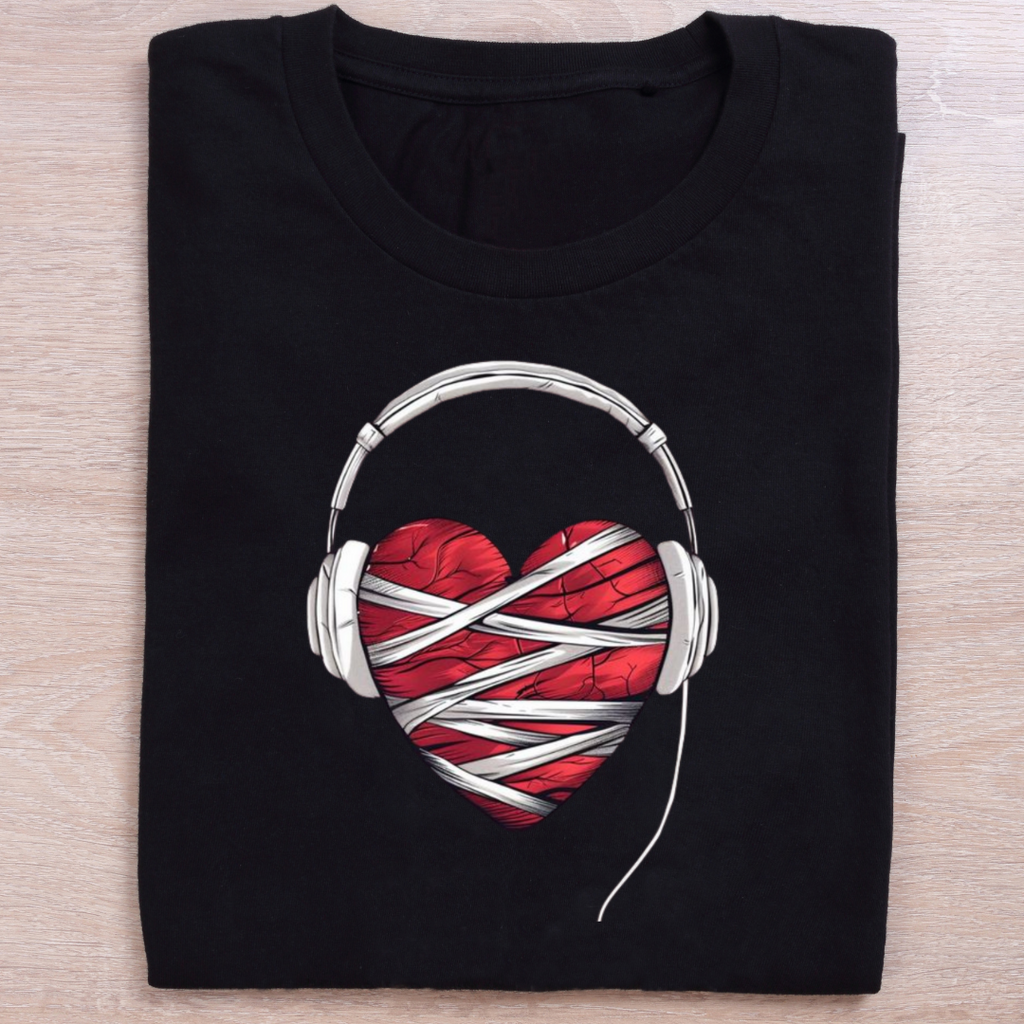 Music heals a broken heart