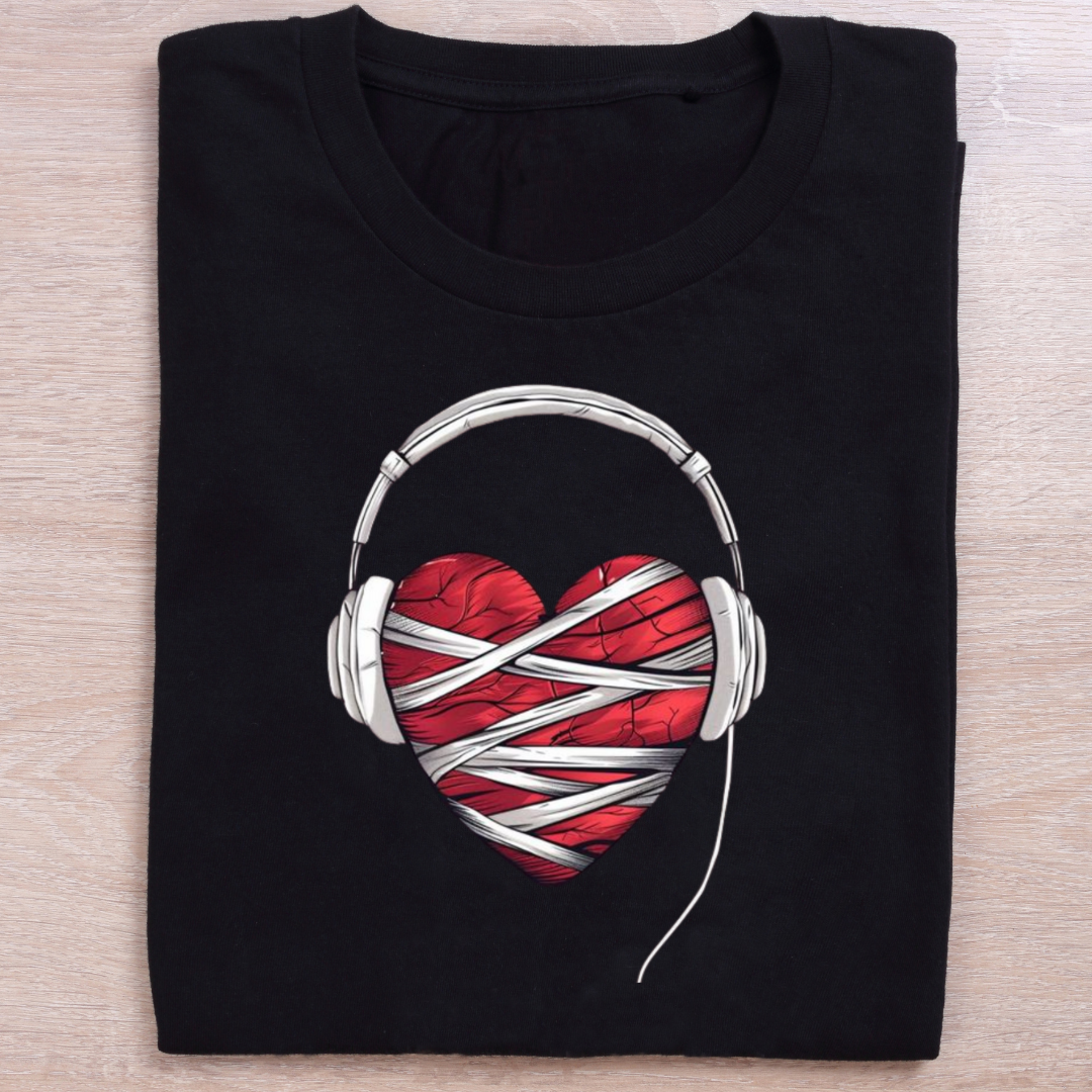 Music heals a broken heart