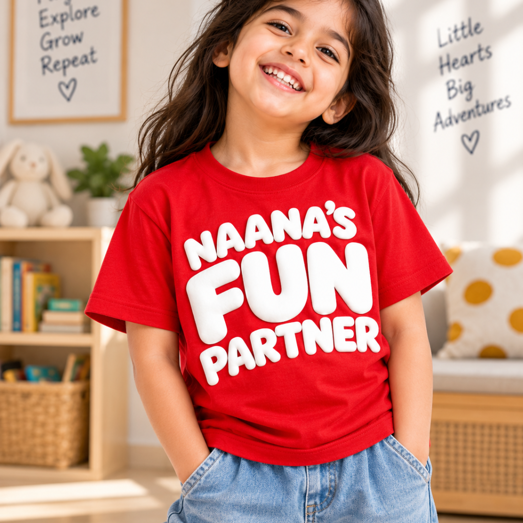 Naana's FUN Partner -kids T shirt