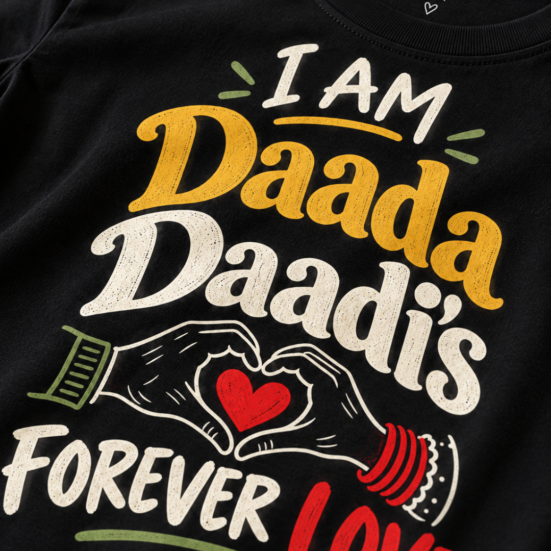 Daada-Daadi Forever Love-Kids T shirt