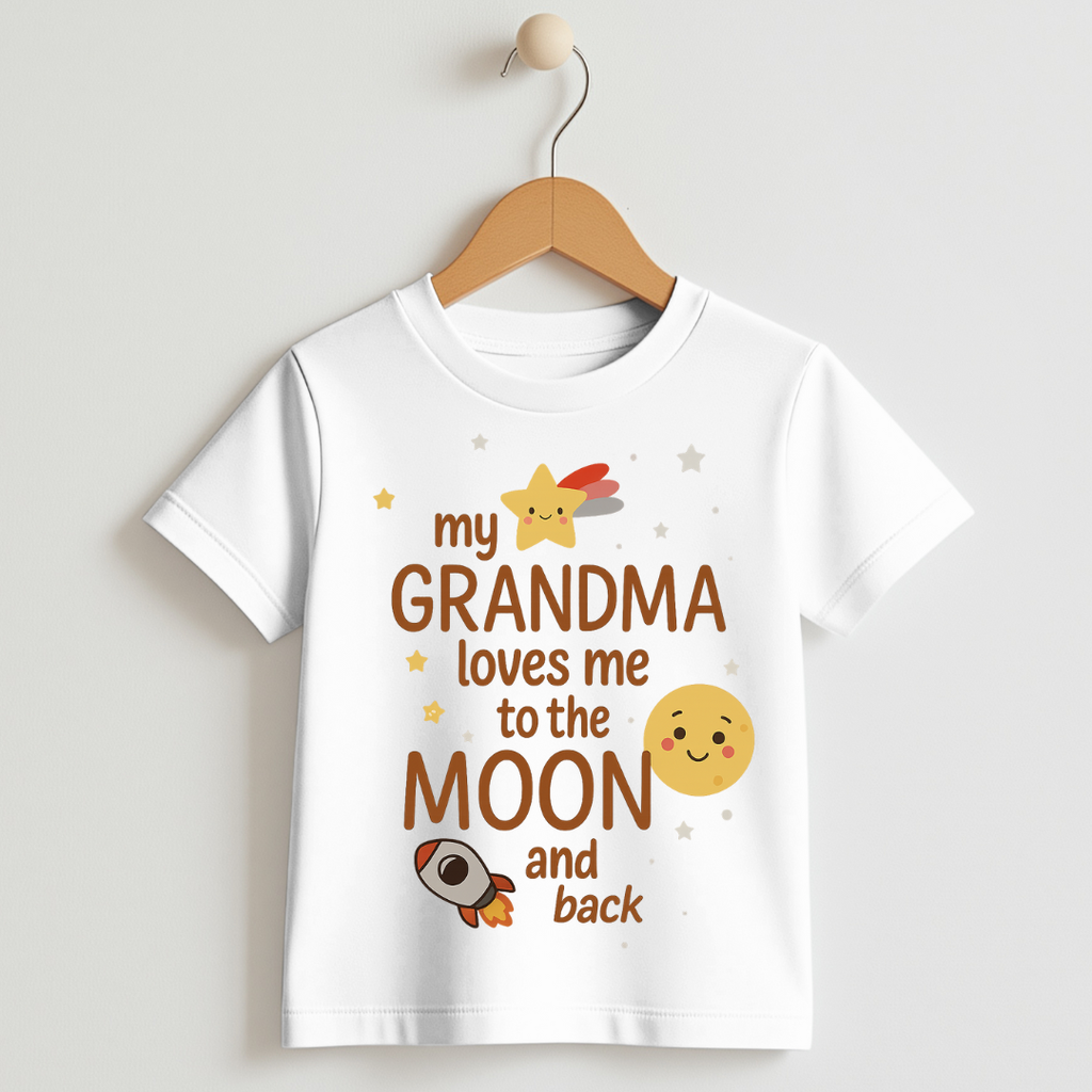 “My Grandma Loves Me” Premium Kids Tee