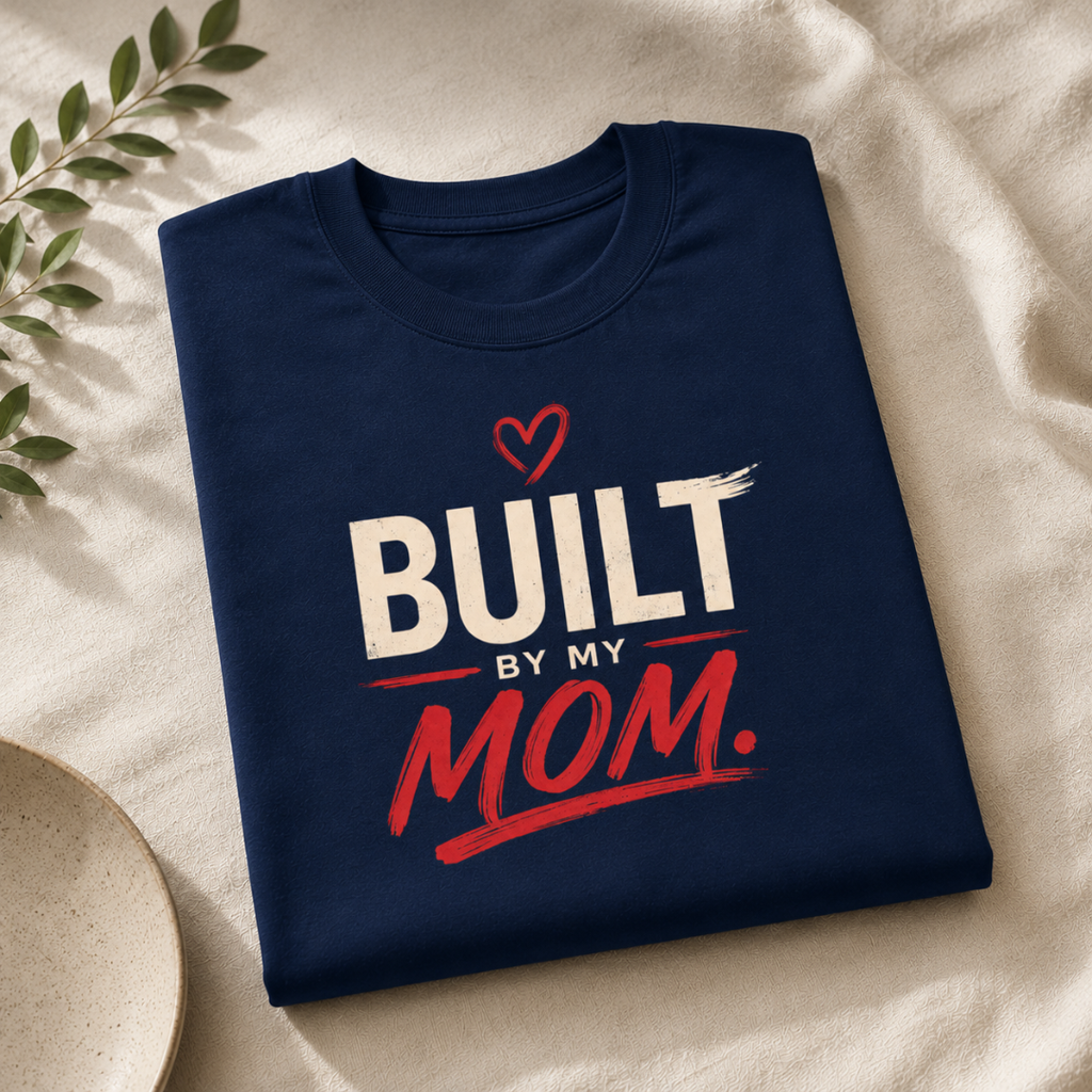 Built by Mom -Regular T shirt