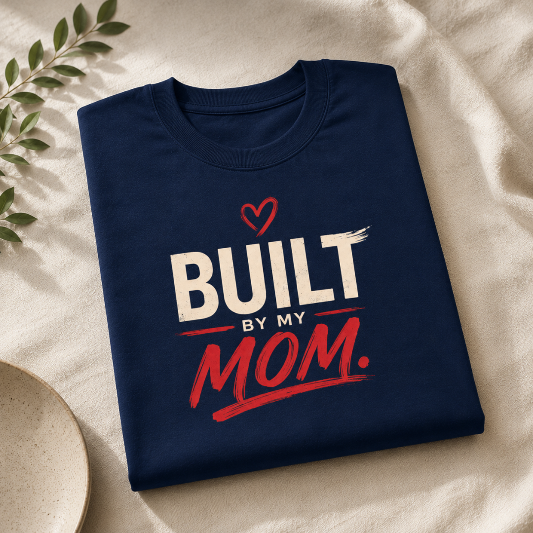 Built by Mom -Regular T shirt