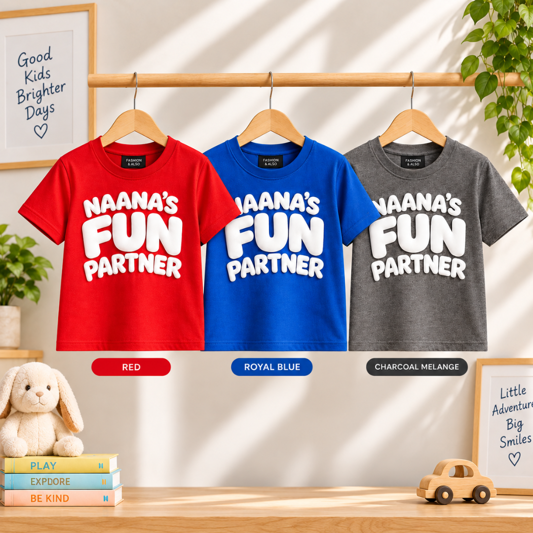 Naana's FUN Partner -kids T shirt