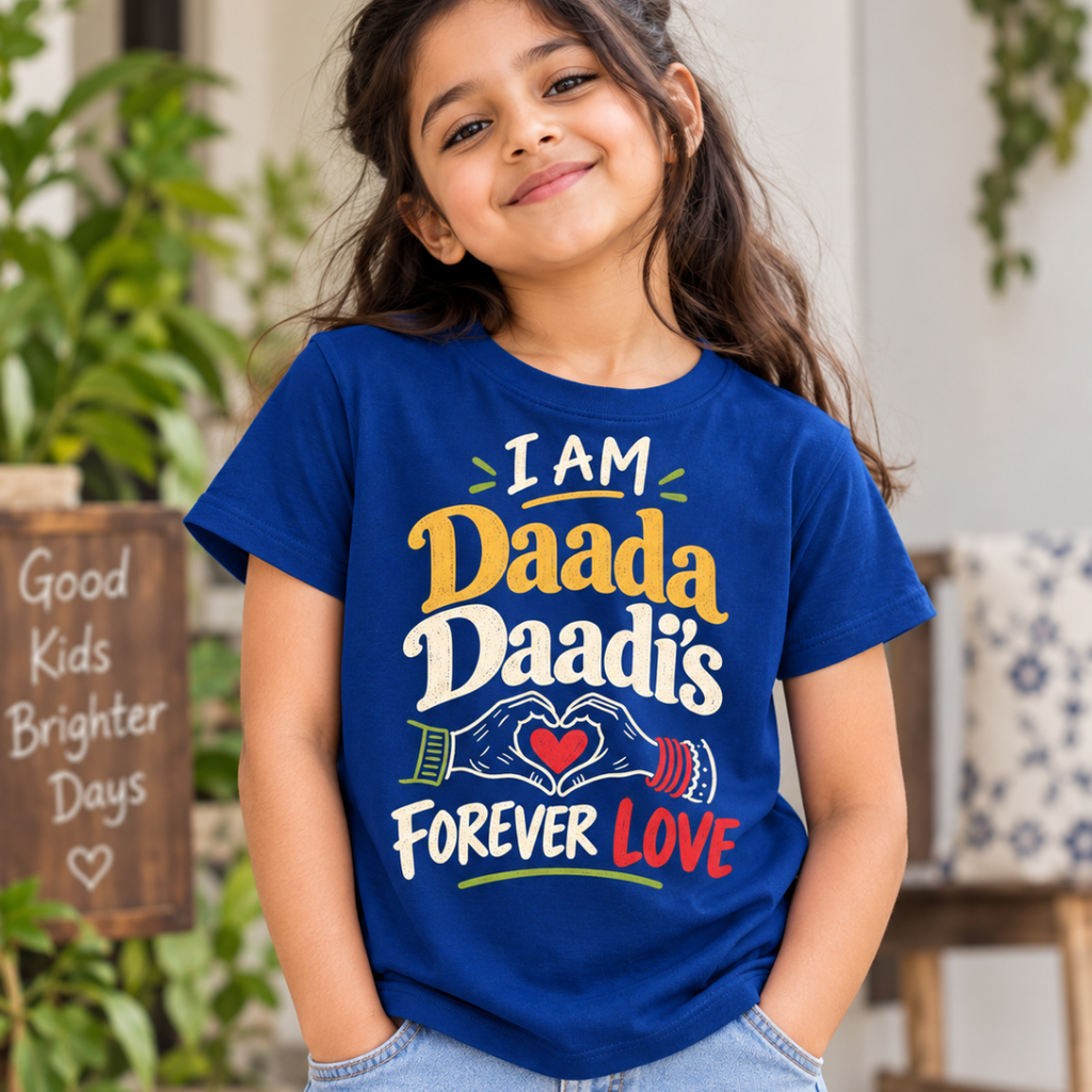 Daada-Daadi Forever Love-Kids T shirt