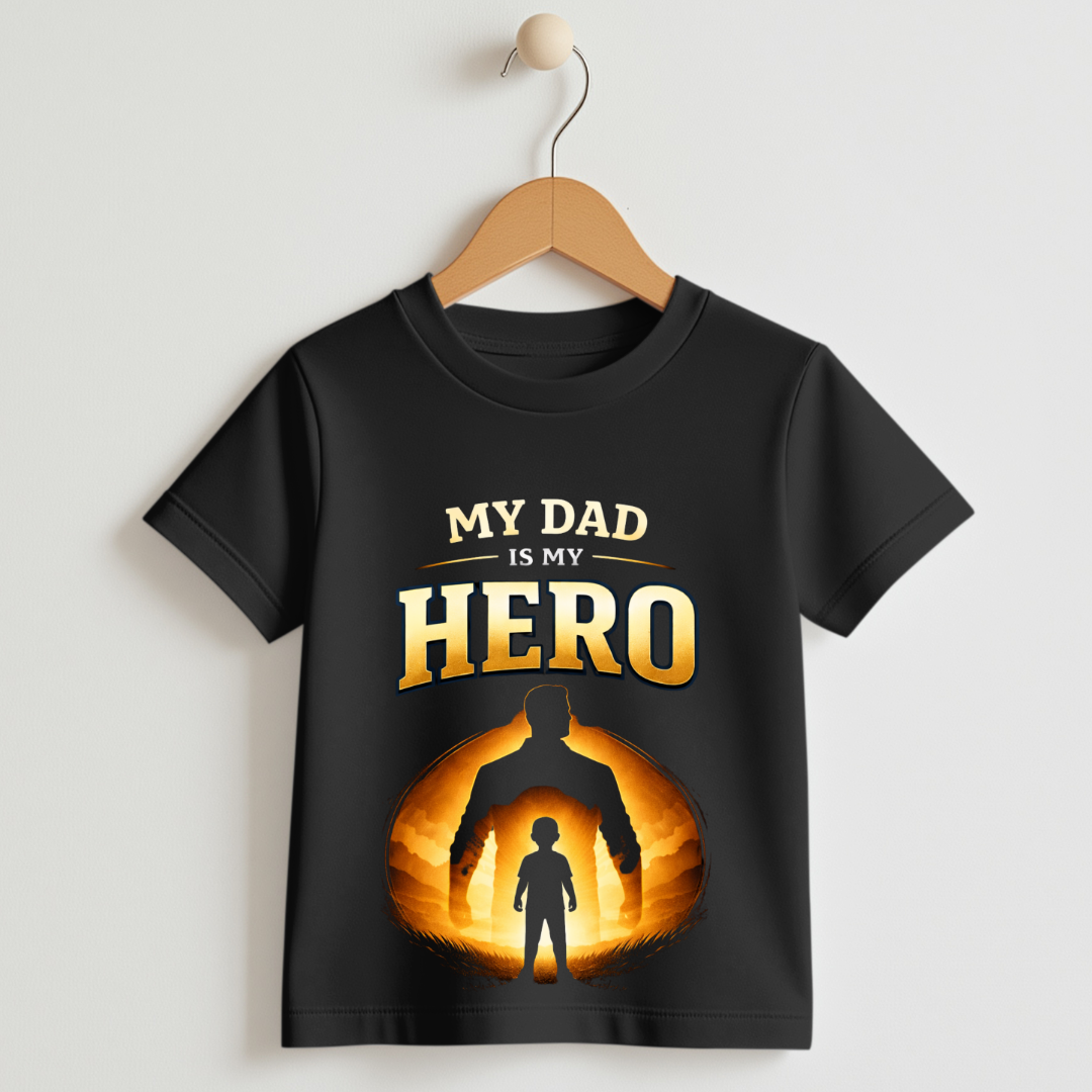 My Dad Is My Hero – Premium Family T-Shirt