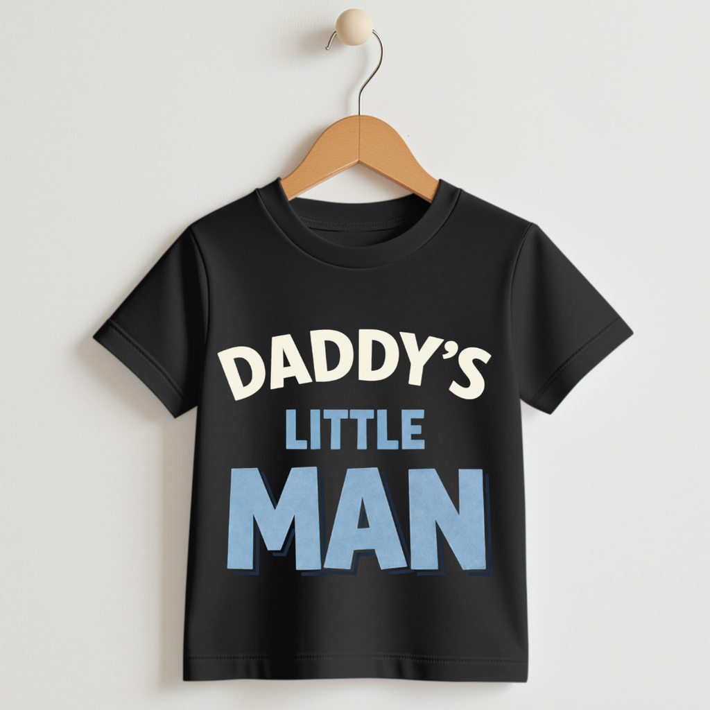 Daddy's Little MAN -Kids T shirt