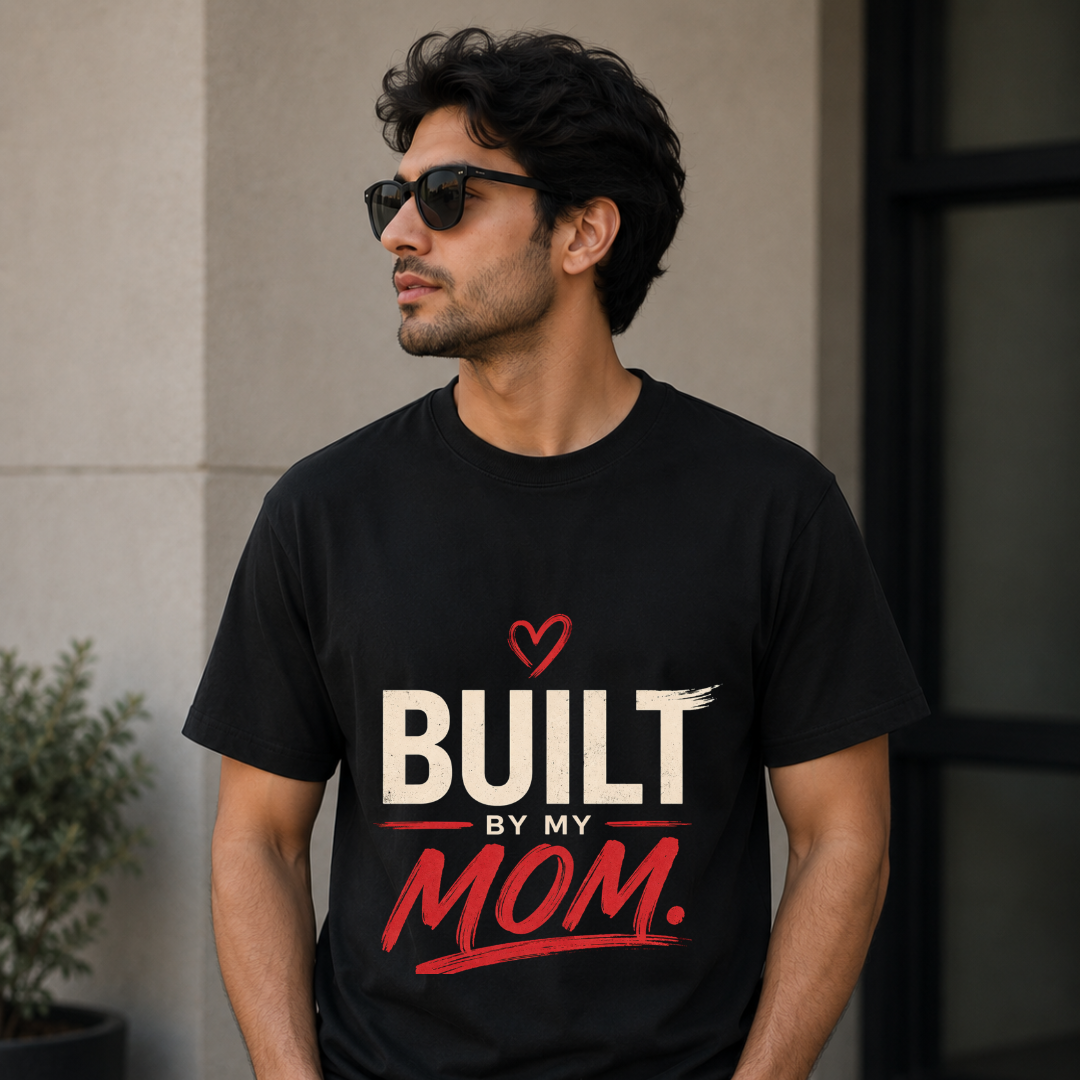 Built by Mom -Regular T shirt