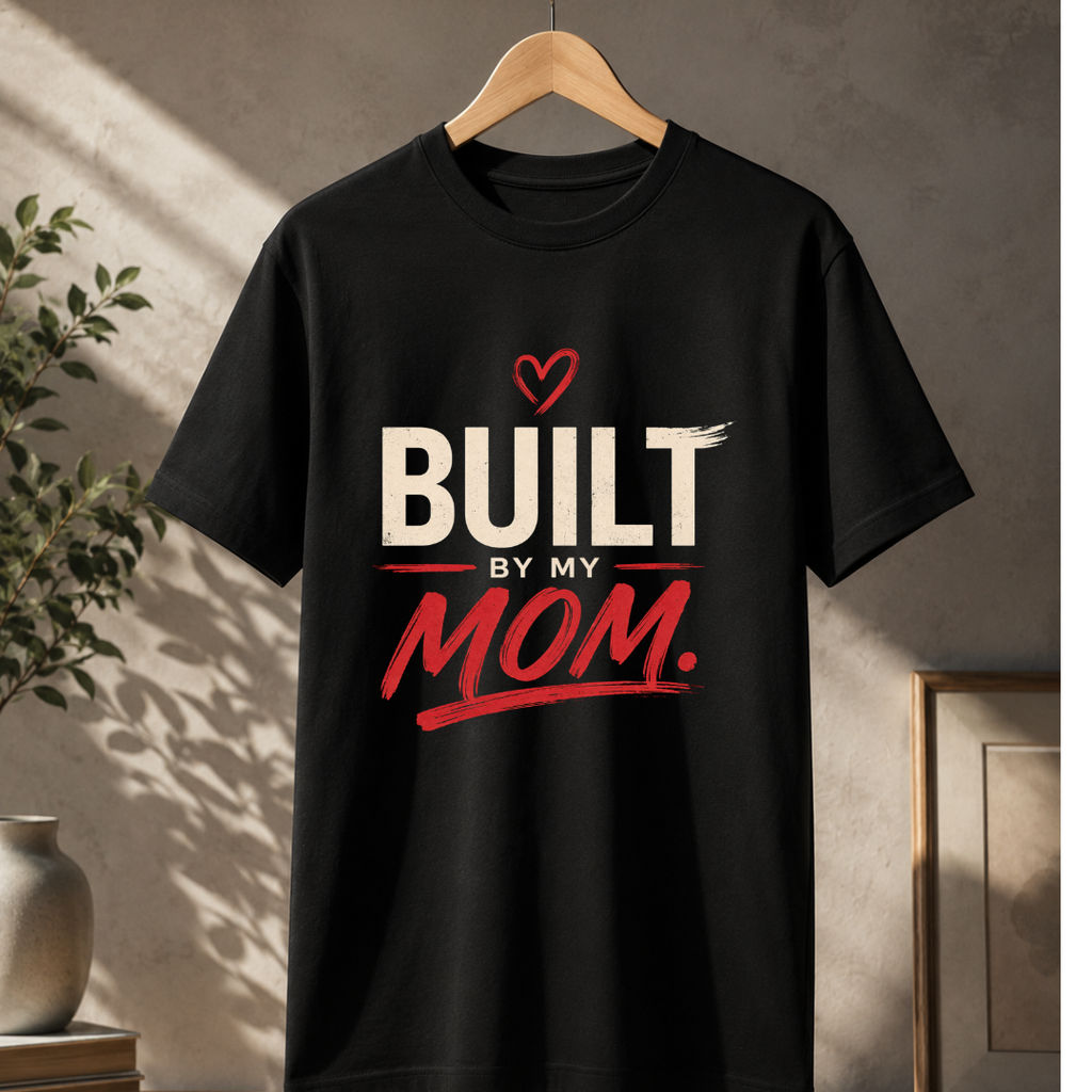 Built by Mom -Regular T shirt