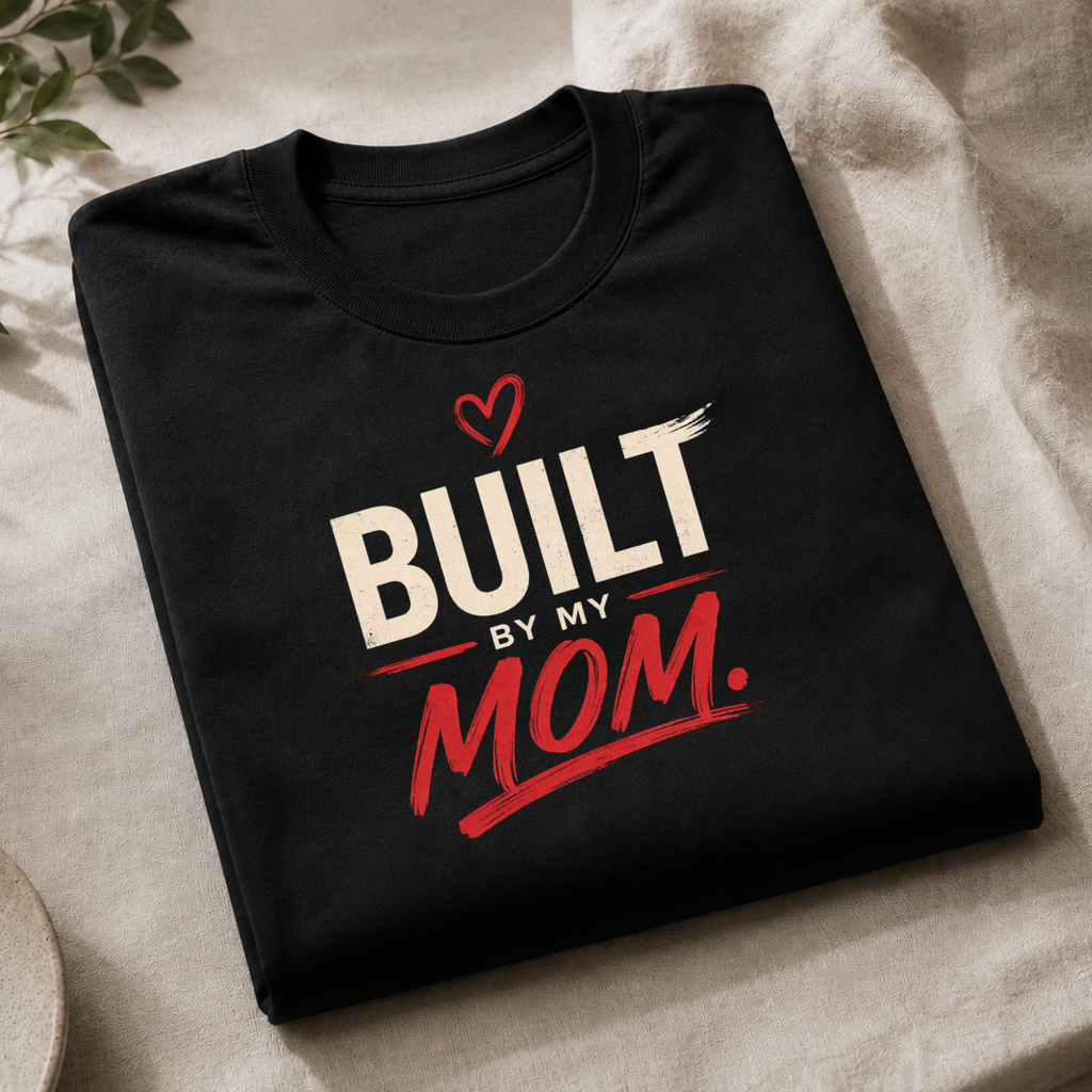 Built by Mom -Regular T shirt