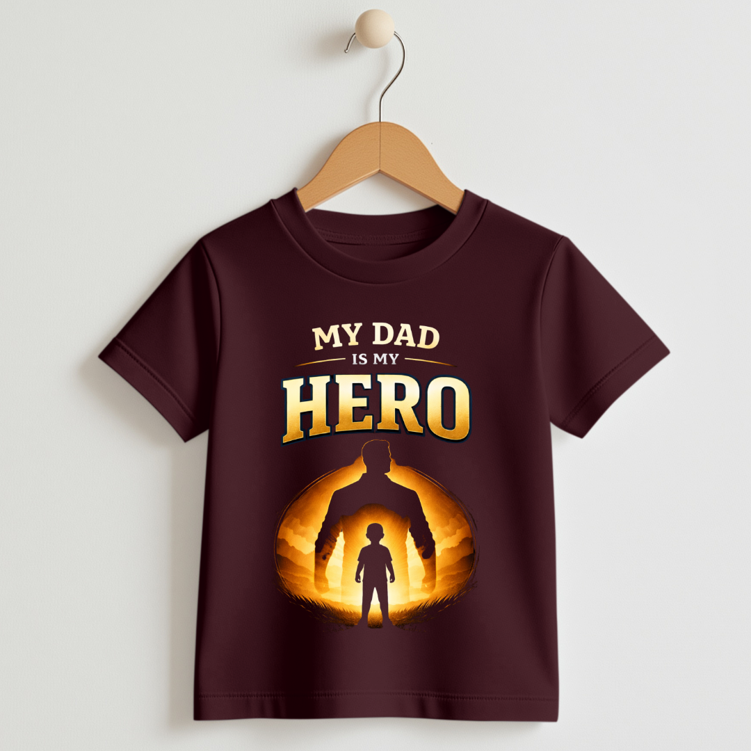 My Dad Is My Hero – Premium Family T-Shirt