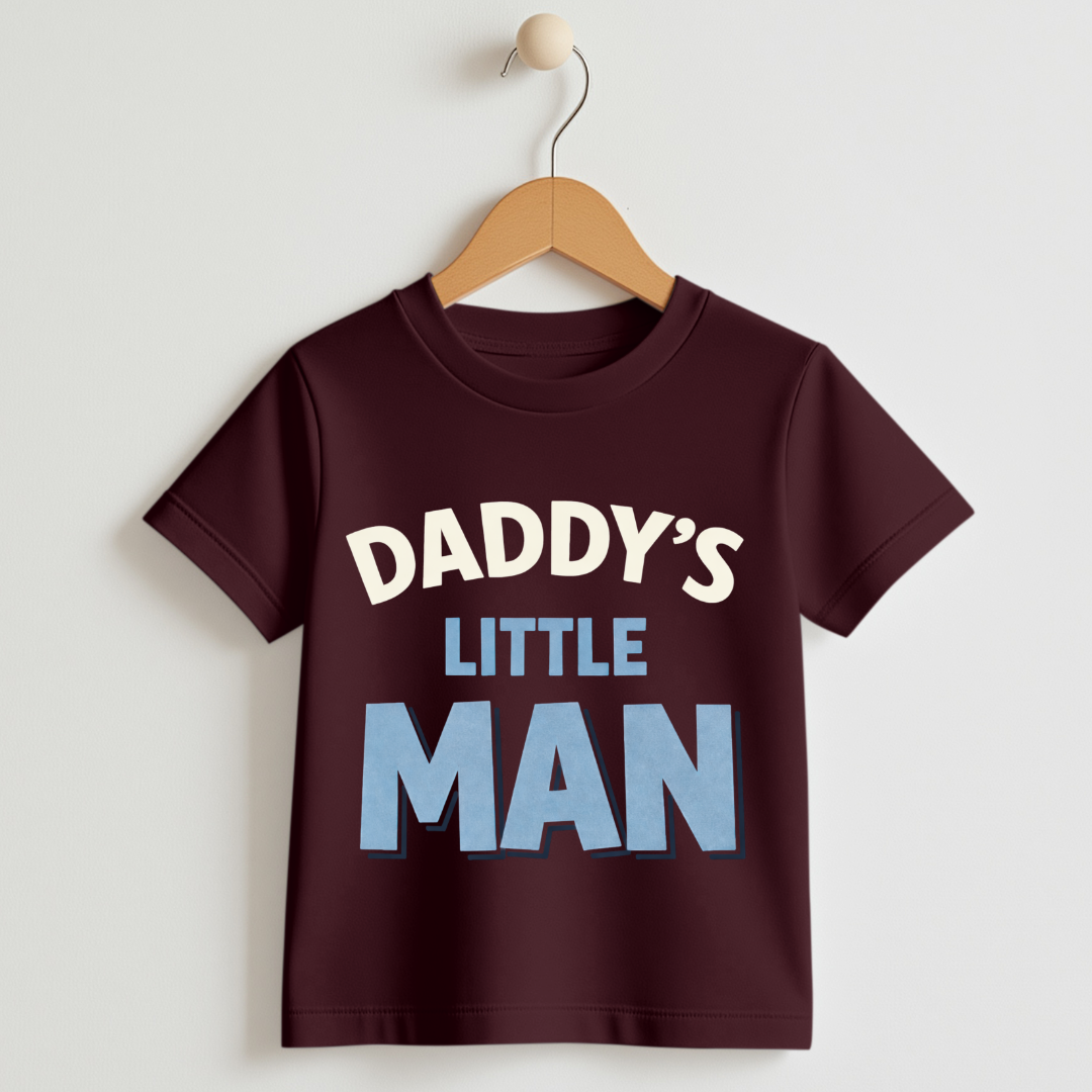 Daddy's Little MAN -Kids T shirt
