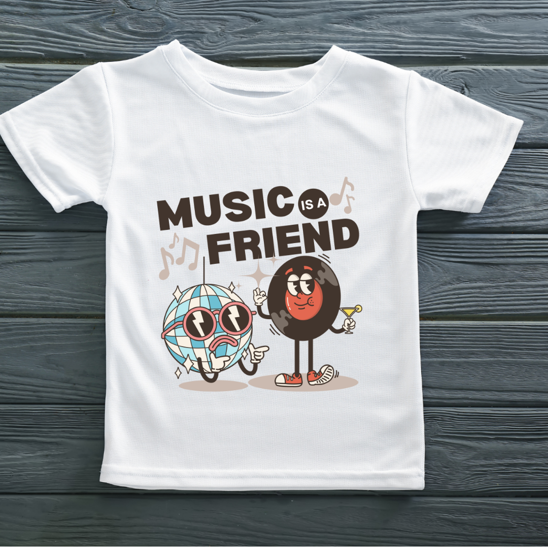 Music is a friend