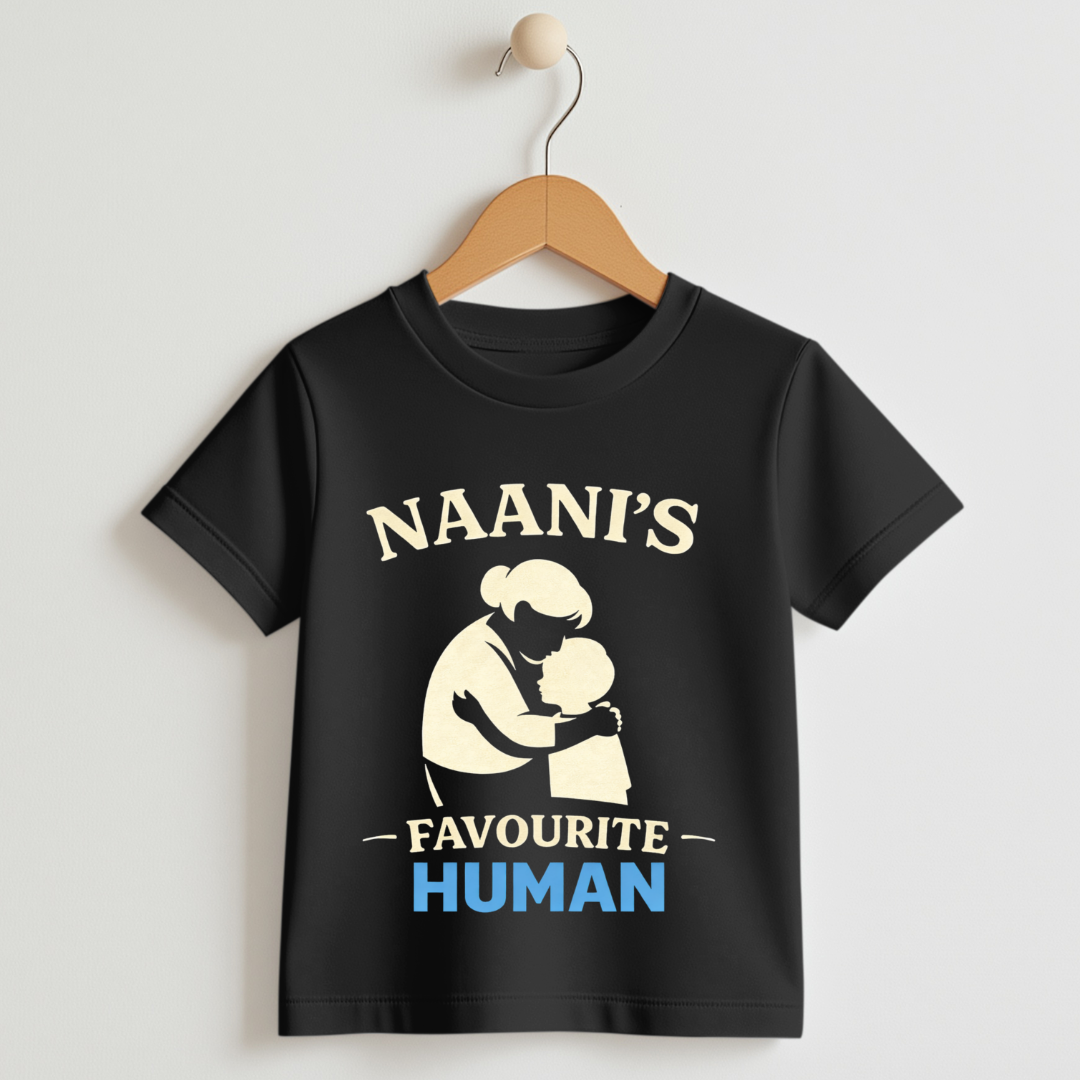 Naani’s Favourite Human Kids Tee