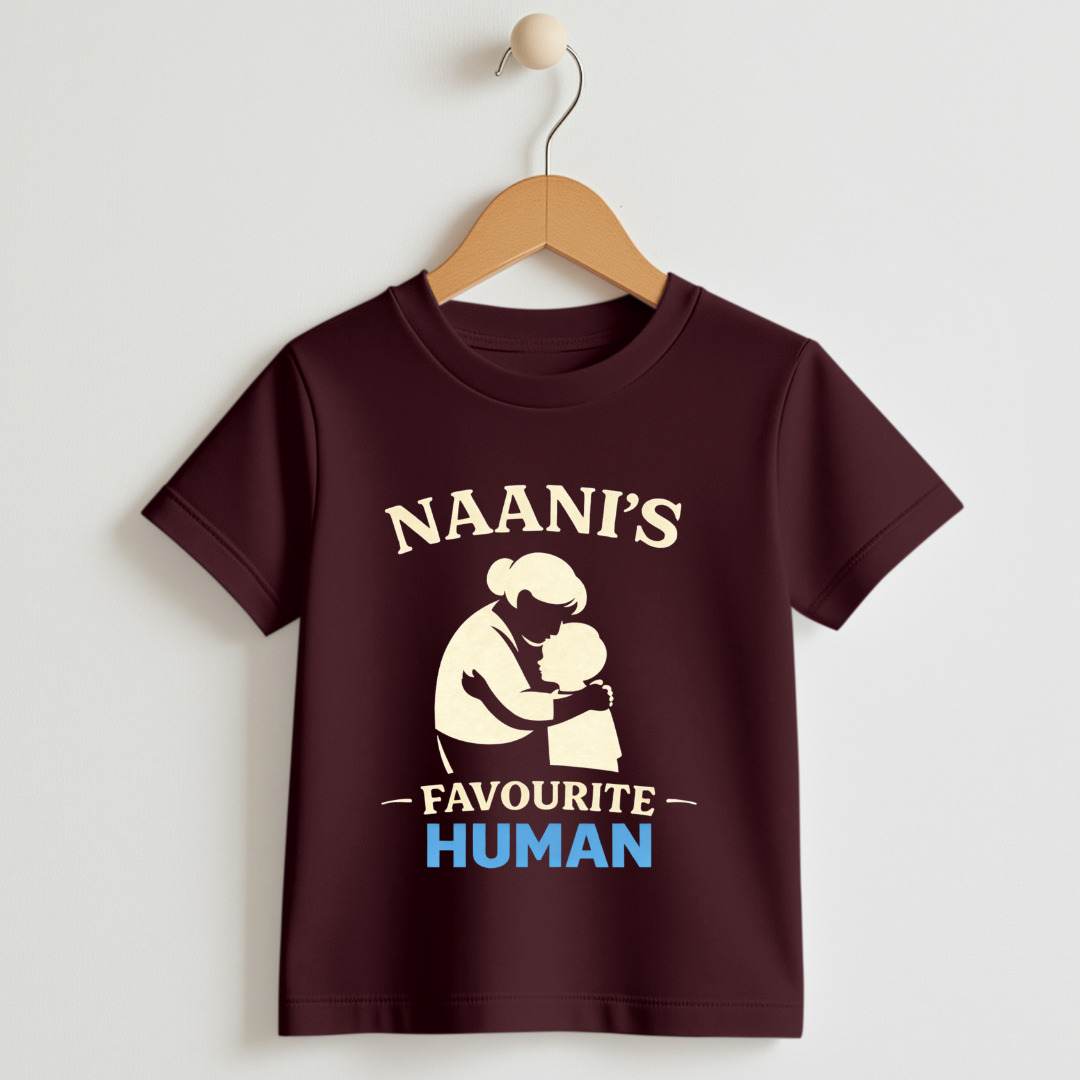 Naani’s Favourite Human Kids Tee
